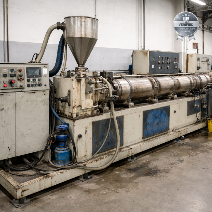 Plastic Extrusion Machine (Single-Screw Extruder Line)